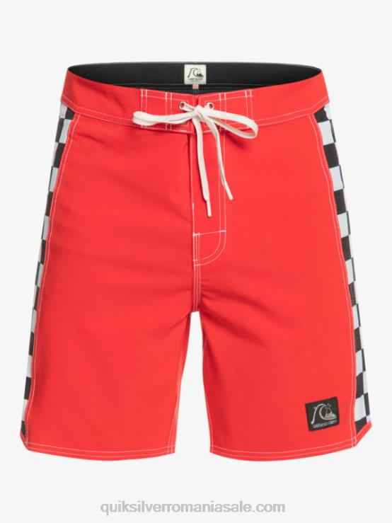rosu cu risc ridicat original arc 18 boardshorts XT6B176 bărbați Quiksilver