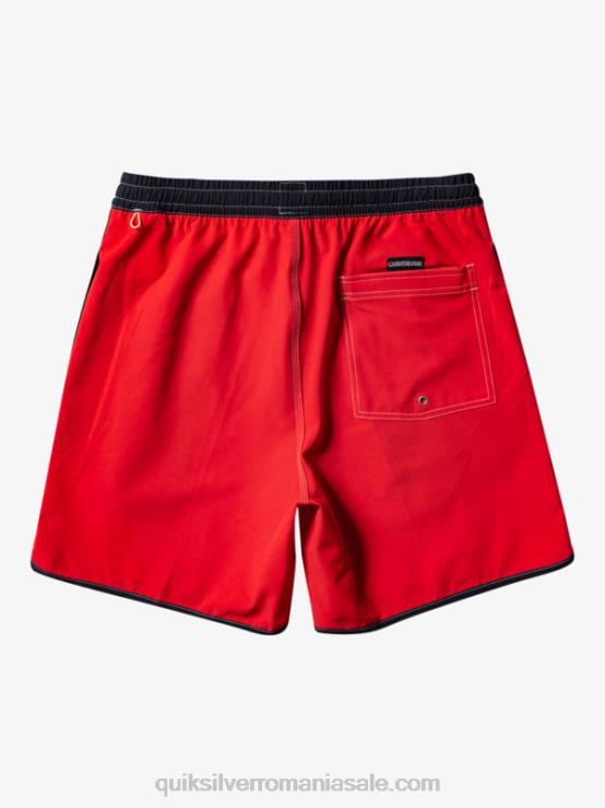 rosu cu risc ridicat scoica originală 17 salve XT6B198 bărbați Quiksilver