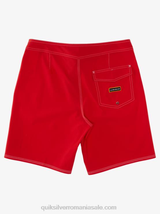 rosu cu risc ridicat surfsilk jaws 19 boardshorts XT6B1125 bărbați Quiksilver