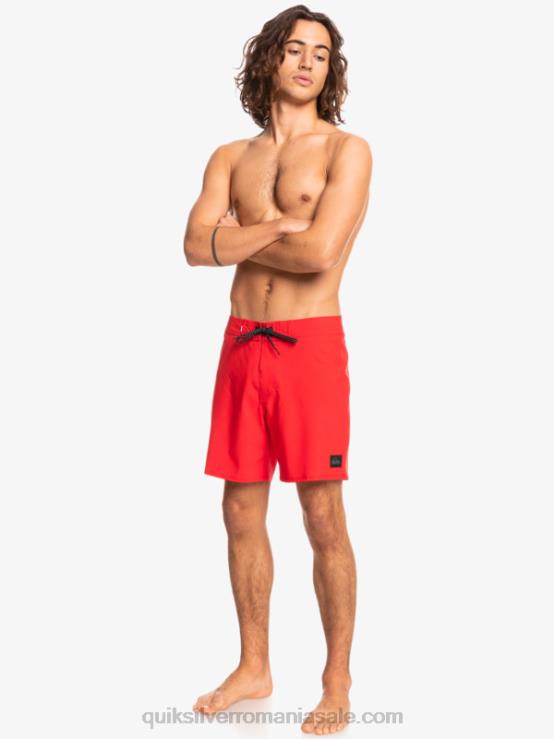 rosu cu risc ridicat surfsilk kaimana 16 boardshorts XT6B337 bărbați Quiksilver