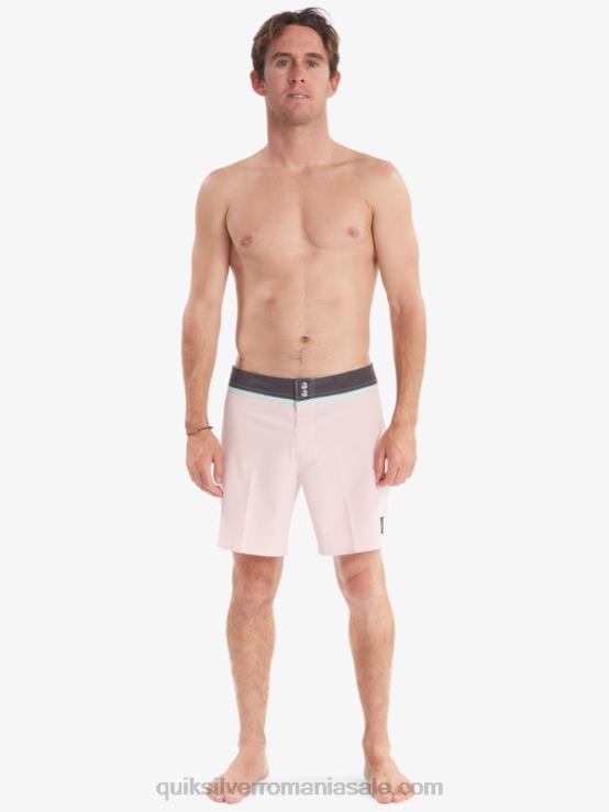roz moale solid snap 17 boardshorts reciclați XT6B1829 bărbați Quiksilver