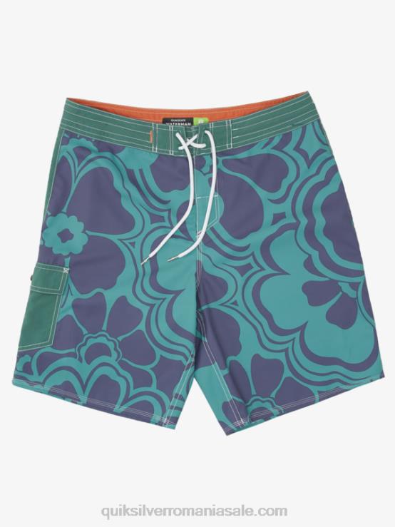 smoke pin throwback boardshorts cu imprimeu waterman throwback 19 XT6B1437 bărbați Quiksilver