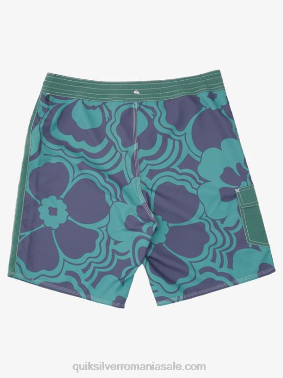 smoke pin throwback boardshorts cu imprimeu waterman throwback 19 XT6B1437 bărbați Quiksilver