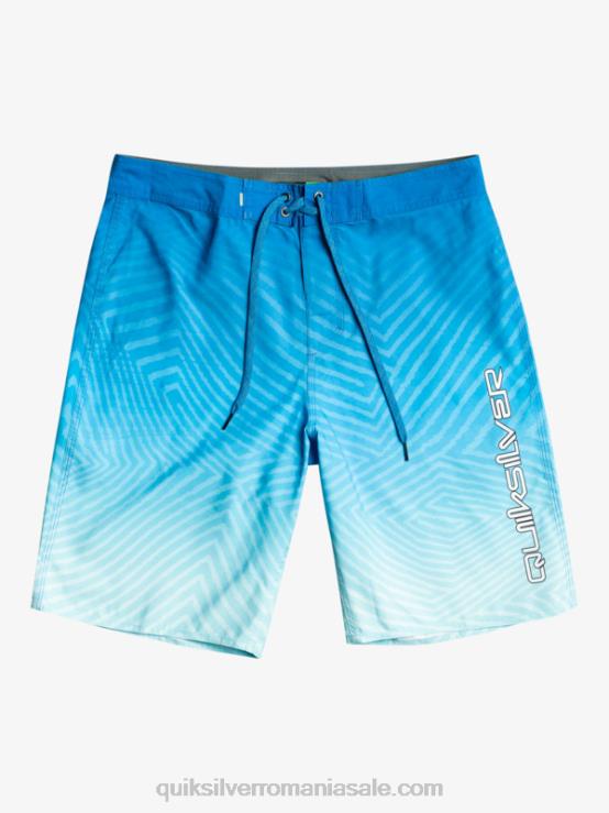 snorkel albastru de zi cu zi warp fade 20 boardshorts XT6B1282 bărbați Quiksilver