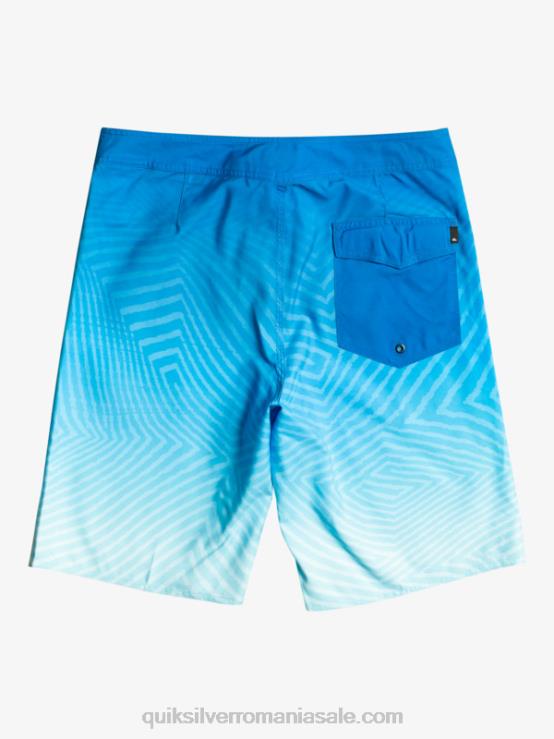 snorkel albastru de zi cu zi warp fade 20 boardshorts XT6B1282 bărbați Quiksilver