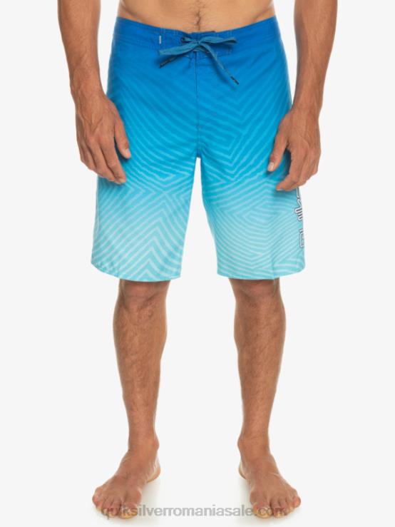 snorkel albastru de zi cu zi warp fade 20 boardshorts XT6B1282 bărbați Quiksilver