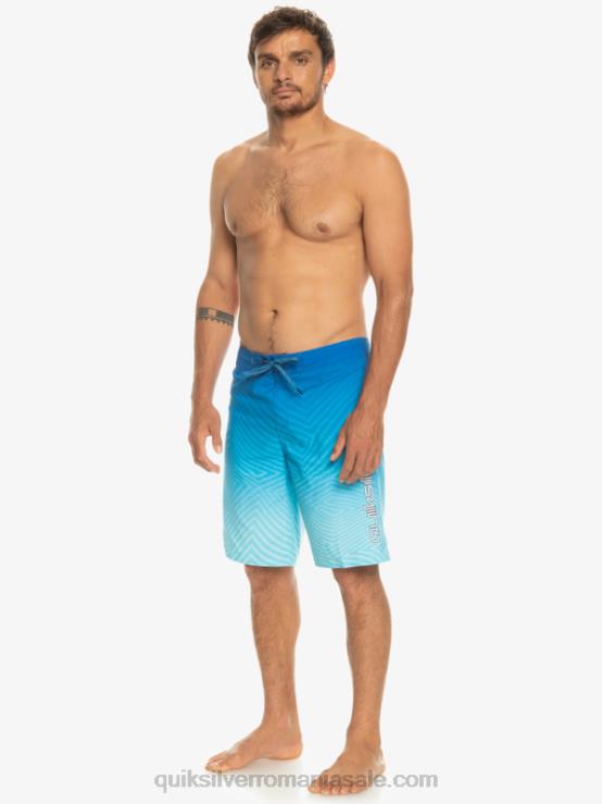 snorkel albastru de zi cu zi warp fade 20 boardshorts XT6B1282 bărbați Quiksilver