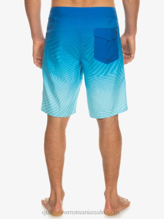 snorkel albastru de zi cu zi warp fade 20 boardshorts XT6B1282 bărbați Quiksilver