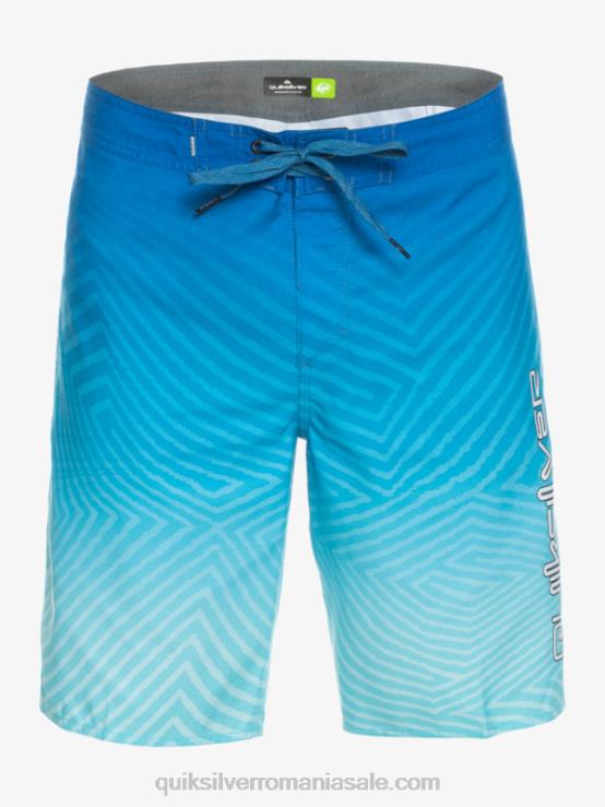snorkel albastru de zi cu zi warp fade 20 boardshorts XT6B1282 bărbați Quiksilver