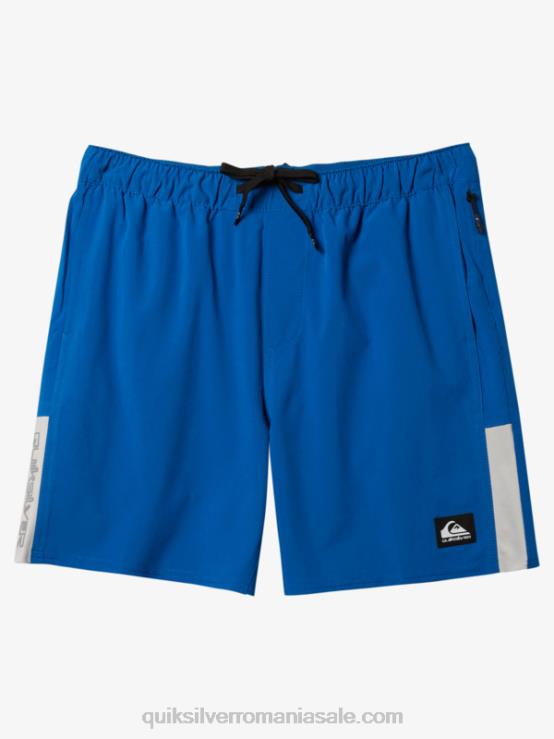 snorkel albastru pantaloni scurți de antrenament omni 17 XT6B795 bărbați Quiksilver