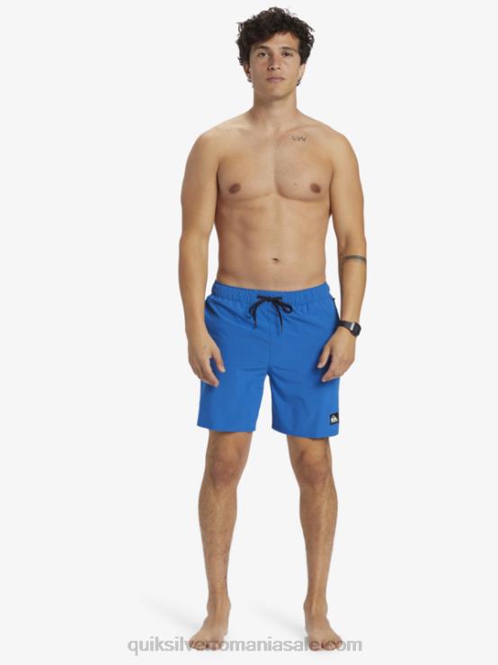 snorkel albastru pantaloni scurți de antrenament omni 17 XT6B795 bărbați Quiksilver