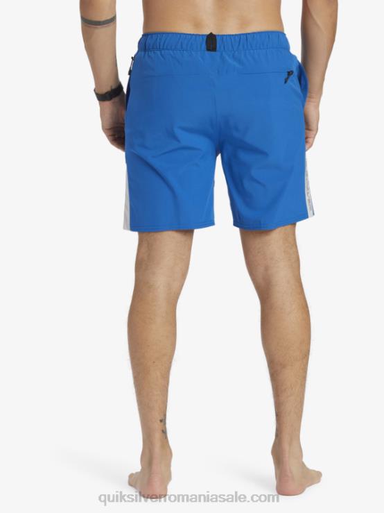 snorkel albastru pantaloni scurți de antrenament omni 17 XT6B795 bărbați Quiksilver