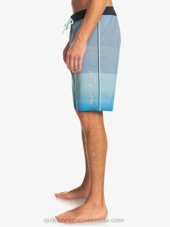 snorkel albastru surfsilk masiv 20 boardshorts XT6B336 bărbați Quiksilver