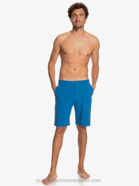 snorkel albastru union heather 20 amphibian boardshorts XT6B72 bărbați Quiksilver