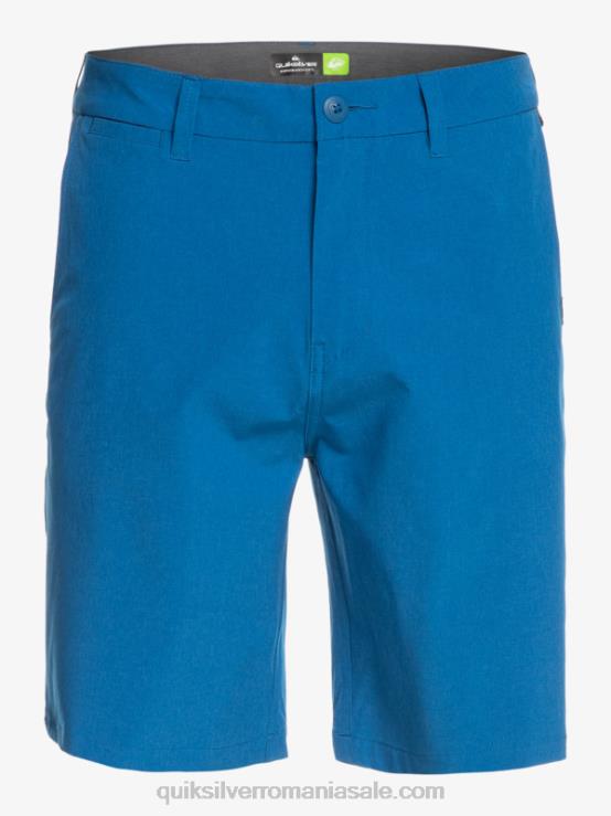snorkel albastru union heather 20 amphibian boardshorts XT6B72 bărbați Quiksilver