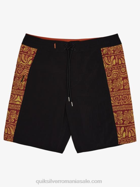 stâncă neagră bs waterman cliffside 19 boardshorts XT6B1820 bărbați Quiksilver