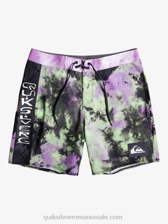 tei de jad Surfsilk acid wash 18 boardshorts XT6B1745 bărbați Quiksilver