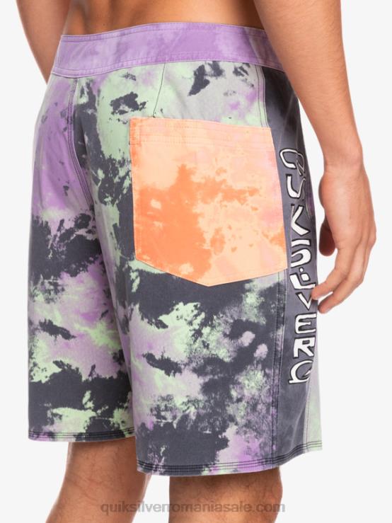 tei de jad Surfsilk acid wash 18 boardshorts XT6B1745 bărbați Quiksilver