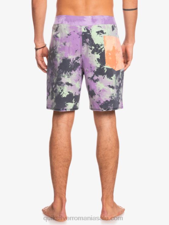 tei de jad Surfsilk acid wash 18 boardshorts XT6B1745 bărbați Quiksilver