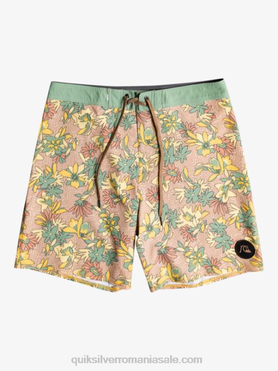 toiag de aur surfsilk spălat 18 boardshorts XT6B1754 bărbați Quiksilver