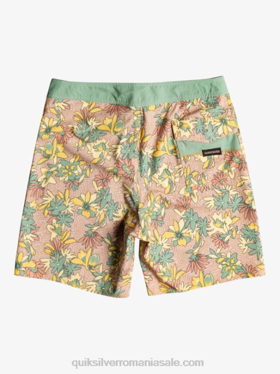 toiag de aur surfsilk spălat 18 boardshorts XT6B1754 bărbați Quiksilver