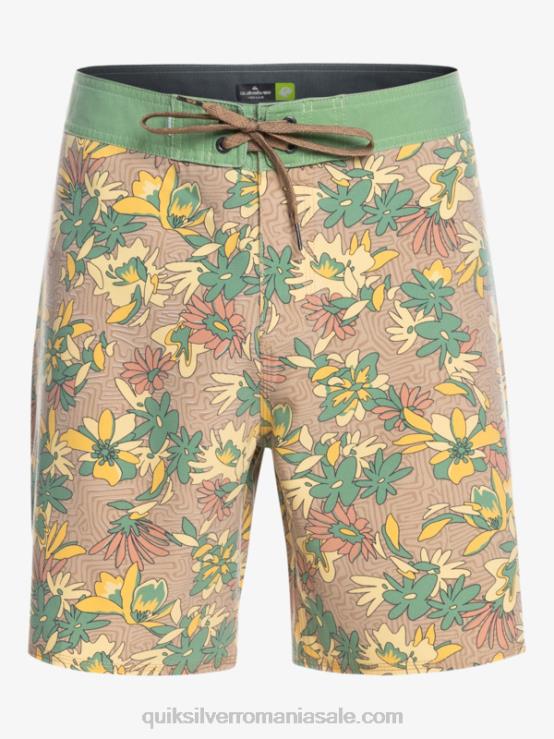 toiag de aur surfsilk spălat 18 boardshorts XT6B1754 bărbați Quiksilver