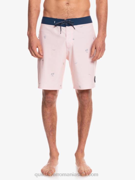 trandafir voalat surfsilk a distanțat 19 boardshorts XT6B1813 bărbați Quiksilver