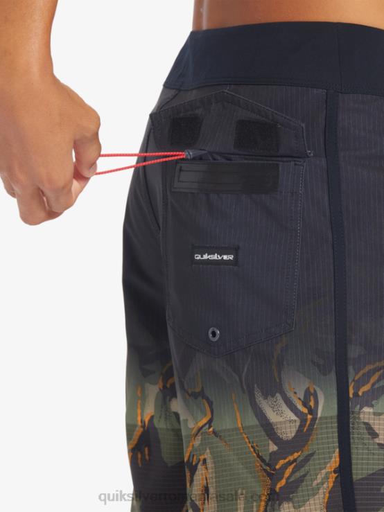 trifoi cu patru foi highlite scallop 19 boardshorts XT6B25 bărbați Quiksilver