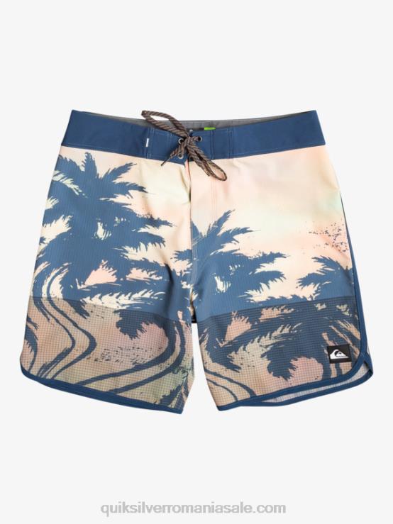 turcoaz pastel highlite scallop 19 boardshorts XT6B18 bărbați Quiksilver