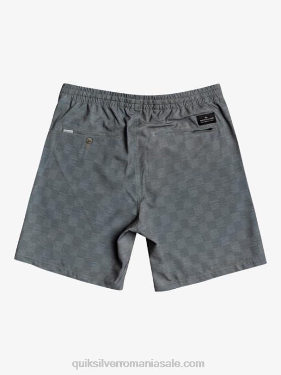 urban chic elastic checker 18 amphibian boardshorts XT6B1853 bărbați Quiksilver
