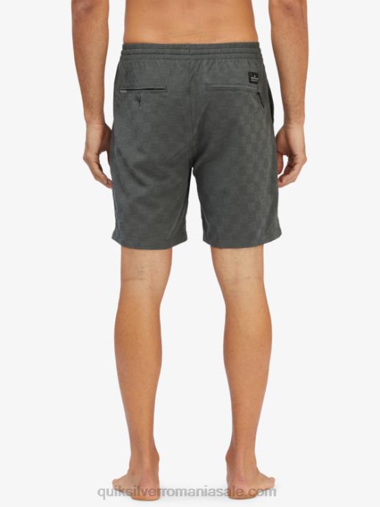 urban chic elastic checker 18 amphibian boardshorts XT6B1853 bărbați Quiksilver