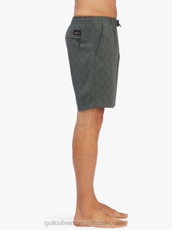 urban chic elastic checker 18 amphibian boardshorts XT6B1853 bărbați Quiksilver