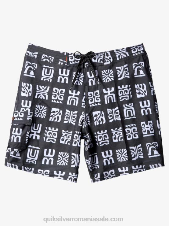 vâslă canal neagră bs waterman channel paddle 20 boardshorts XT6B640 bărbați Quiksilver