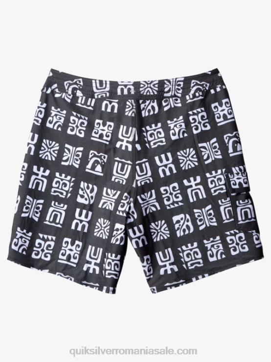 vâslă canal neagră bs waterman channel paddle 20 boardshorts XT6B640 bărbați Quiksilver