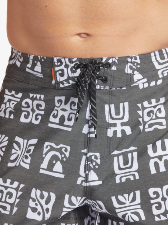 vâslă canal neagră bs waterman channel paddle 20 boardshorts XT6B640 bărbați Quiksilver