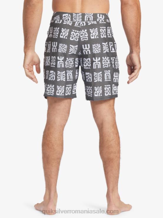 vâslă canal neagră bs waterman channel paddle 20 boardshorts XT6B640 bărbați Quiksilver