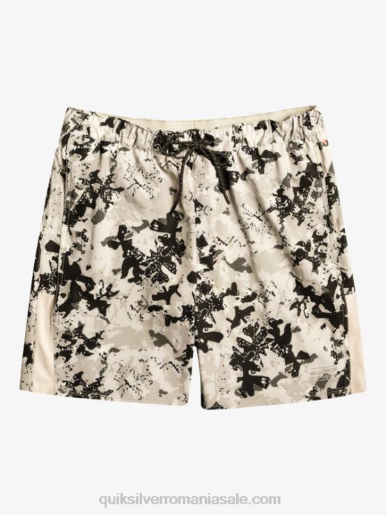 violet cenușiu pantaloni scurți de antrenament omni 17 XT6B793 bărbați Quiksilver