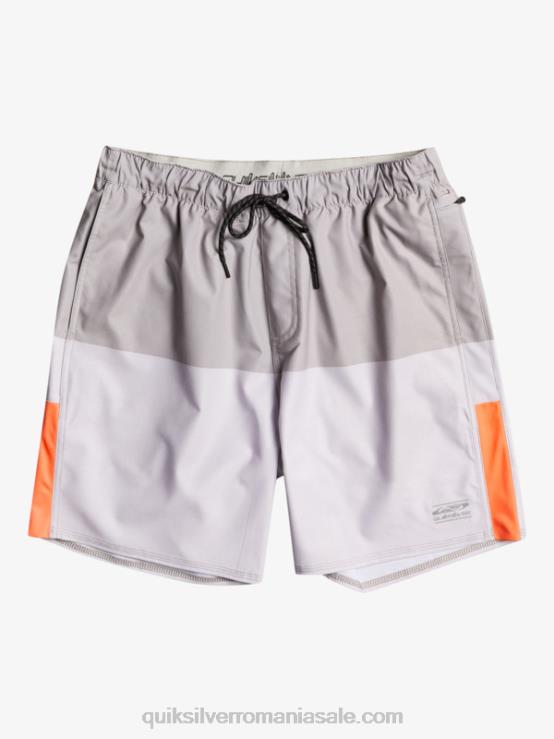violet cenușiu pantaloni scurți de antrenament omni stretch 17 XT6B828 bărbați Quiksilver