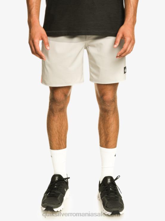 violet cenușiu pantaloni scurți de antrenament omni stretch 17 XT6B828 bărbați Quiksilver