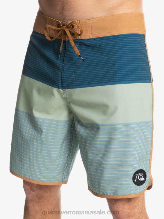zahar brun surfsilk tijuana 19 boardshorts XT6B1400 bărbați Quiksilver