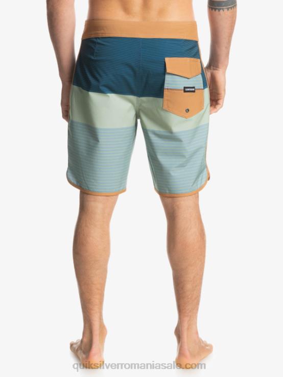 zahar brun surfsilk tijuana 19 boardshorts XT6B1400 bărbați Quiksilver