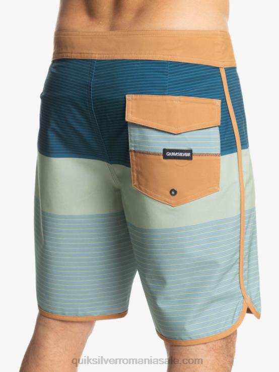 zahar brun surfsilk tijuana 19 boardshorts XT6B1400 bărbați Quiksilver