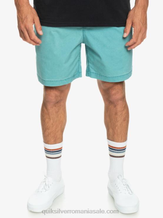 albastru bretania pantaloni scurți elastici taxer XT6B325 bărbați Quiksilver