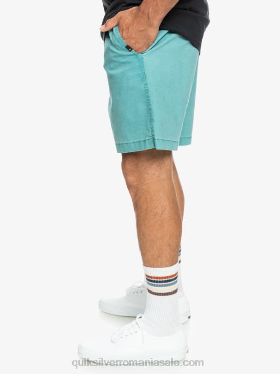 albastru bretania pantaloni scurți elastici taxer XT6B325 bărbați Quiksilver
