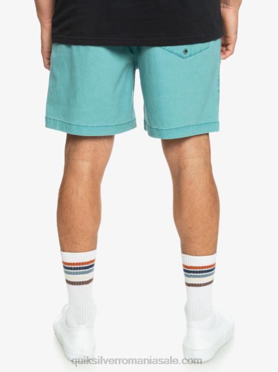 albastru bretania pantaloni scurți elastici taxer XT6B325 bărbați Quiksilver