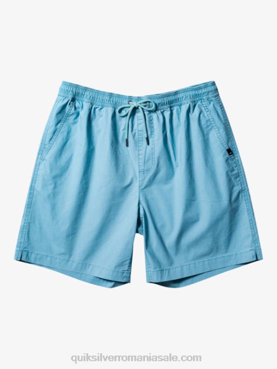 albastru cameo pantaloni scurți elastici taxer XT6B319 bărbați Quiksilver