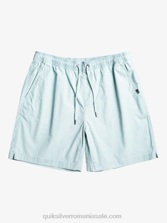 albastru ceresc pantaloni scurți elastici taxer XT6B324 bărbați Quiksilver