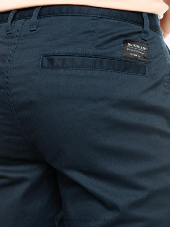blazer bleumarin pantaloni scurți chino stretch 20 de zi cu zi XT6B857 bărbați Quiksilver