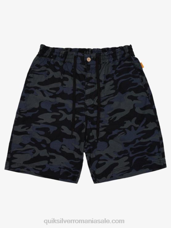 camuflaj negru waterman after surf shorts XT6B1581 bărbați Quiksilver
