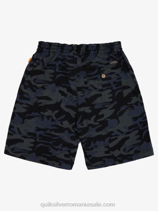 camuflaj negru waterman after surf shorts XT6B1581 bărbați Quiksilver